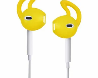 фото Накладки для наушников Eartip Silicone for EarPods Yellow