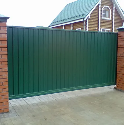 Фото №0 Откатные ворота