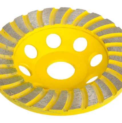 Фото №0 Чашка STAYER &quot;MASTER&quot; алмазная сегментированная, высота 22,2мм, 125мм