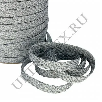 Фото №0 Шнур светоотражающий плоский 9 мм (нам. 100 м)