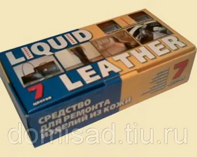 фото Набор клей реставратор восстановитель Жидкая кожа Liquid Leather