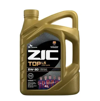 Фото №0 Моторное масло ZIC 162612 5W-30 синтетическое 4 л