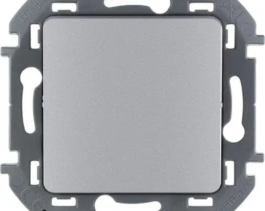 фото Механизм переключателя 1-кл Inspiria 250В 10AX алюм. Leg 673652