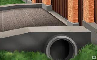 фото Въезд на участок