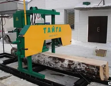 фото Ленточная пилорама Тайга Т-3