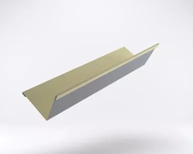 фото Ендова декоративная 15*15 с вальцами