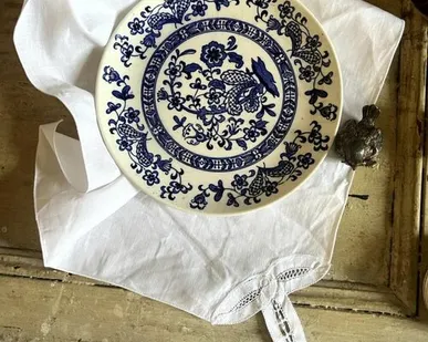 фото Салфетка 41х42 лен ришелье