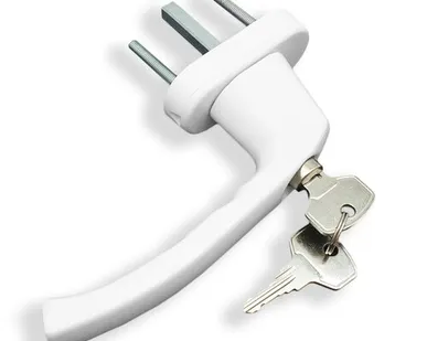 фото Ручка оконная SWH35.8 с ключом белая