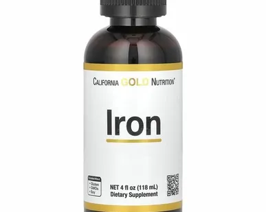 фото Califoria Gold Nutrition Iron., 118 мл.
