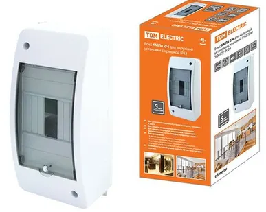 фото Бокс с прозрачной крышкой КМПн 2/2 для 2-х авт.выкл.наружн.уст-ки