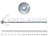 фото Саморез для с/панелей КРЕП-КОМП 6,3/5,5х205 (500шт)