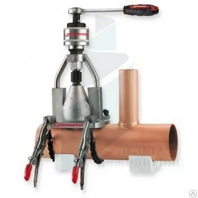 Фото №0 Отбортовщик Rothenberger УНИВЕРСАЛ для труб D=104 мм, 2 цепных клещей