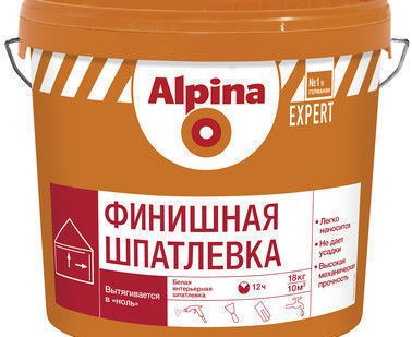 фото Альпина Шпаклевка финиш (Feinspachtel) 4.5кг