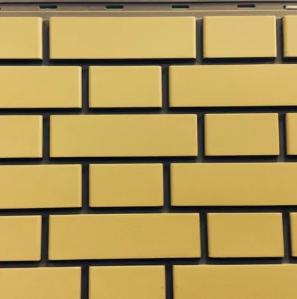 Фото №0 Панель фасадная кирпич Britt желтый облицовочный