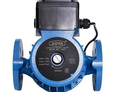 фото Насос циркуляционный Zota RING 32/120 (1 скорость) с гайками
