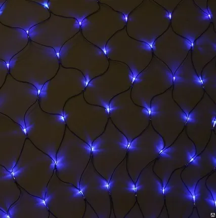 Фото №0 LED гирлянда ActivLed Сетка 192 (blue) (2,0*3,0 метра)