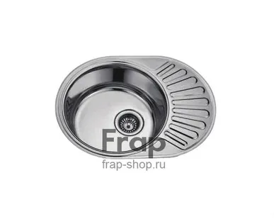 фото МОЙКА FRAP F-4557 (мойка 57*45*18 глянец, сифон в комплекте)
