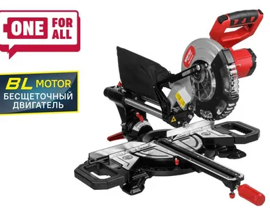 фото Пила торцовочная аккумуляторная Wortex CMS 2118-1 LM, 18 В, пропил 65х310 мм, без АКБ и ЗУ