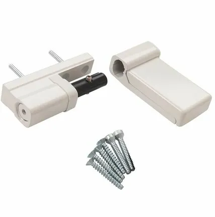 Фото №0 Петля дверная Elementis K-V (15-20 мм), на 120кг., белый