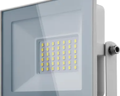 фото Прожектор светодиодный 90 137 OFL-50-6K-WH-IP65-LED 50Вт 6000К IP65 4000лм бел. ОНЛАЙТ 90137