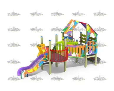 фото Детский игровой комплекс Пасека гриффити Н=700,900