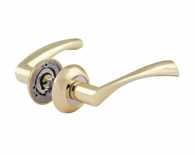 фото Дисма Ручка дверная AL 100А AL золото