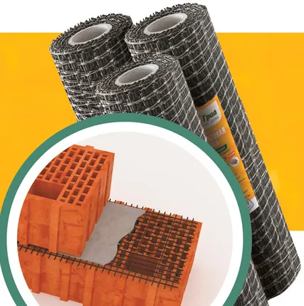 Фото №0 Армирующая базальтовая сетка НЕОГрид Стандарт, ширина рулона 100 см, 25*25 мм