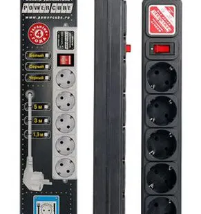 фото Сетевой фильтр 5м 5-ти