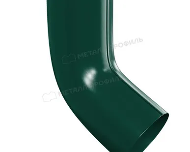 фото Колено сливное МЕТАЛЛ ПРОФИЛЬ Foramina PUR D100 Ral 6005