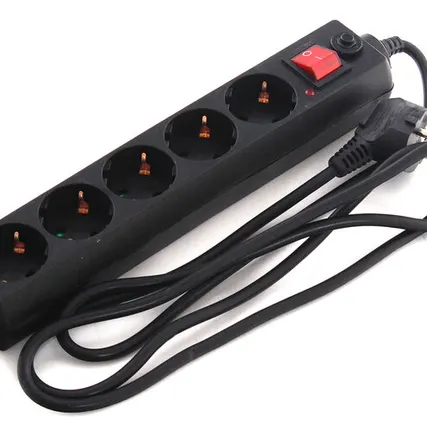 Фото №0 Сетевой фильтр Doffler sp 4015-18b 5роз./1.8м.