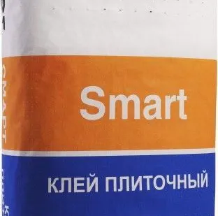 фото Клей для плитки и укладки керамогранита на пол Dauer "SMART" ( 25 кг 0