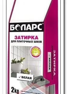 фото Затирка "БОЛАРС" 2 кг белая