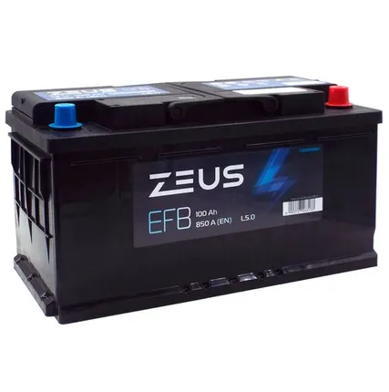 Фото №0 Аккумулятор ZEUS EFB 100 Ач о.п.