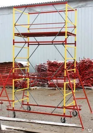 Фото №0 Передвижная сборно-разборная вышка ПСРВ-21-11,09