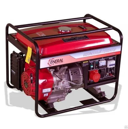 Фото №0 Генераторы портативные открытого типа трехфазные бензиновые