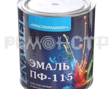 фото Эмаль ПФ-115  2,7кг бежевый ПРОСТОКРАШЕНО (6) зз П