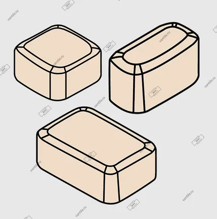 Фото №0 Тротуарная плитка КЛАССИКА