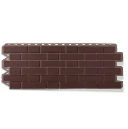 Фото №0 Фасадные Панели Альта-Профиль, Кирпич Клинкерный, Коричневый