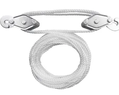 фото Полиспаст TOR 2-блочный г/п 200кг с канатом 20 м