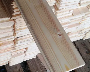 фото Евровагонка ель, сосна 9,8х1,25х200 (0,196 м2) сорт С Колхозница