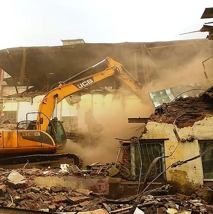 Фото №0 Демонтаж зданий, строений, снос домов и сооружений, разбор конструкций, демонтаж ж/б