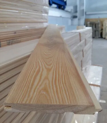 Фото №0 Вагонка лиственница 2000х149(140)х15 сорт АВ (в уп 8 шт) Штиль У-И