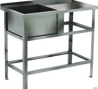 фото Ванна моечная со столом ВМСБР/1-100/53 Л/П.