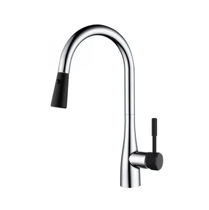 Фото №0 Смеситель для кухни D&K Rhein Schiller с выдвижной лейкой