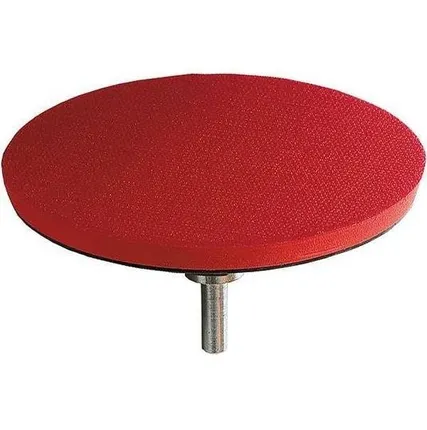 Фото №0 Шлиф-круг 115мм для дрели и болгарки резиновый с липучкой /76218 «MATRIX»