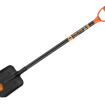 Фото №0 Лопата совковая с черенком, глубокая с ребрами жесткости FINLAND 1456-Ч