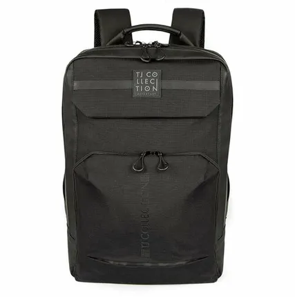 Фото №0 Вместительный черный рюкзак Осло TJ COLLECTION YH 8478823 BLF