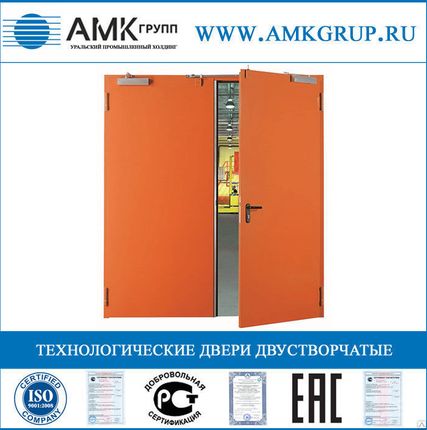 Фото №0 Технологические двери двустворчатые ТДД