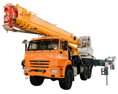 фото Автокран-вездеход 32 тонны 31 метр стрела