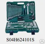 Фото №0 S04H624101S Унив. набор торцевых головок 1/4"DR 4-10 мм и 1/2"DR 8-32 мм